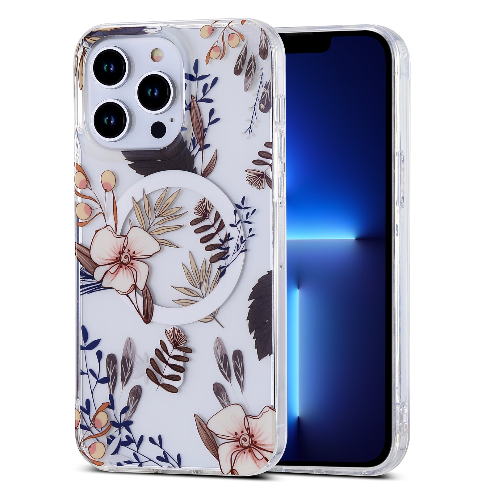 For iPhone 13 Pro Max 6.7 inch TPU Phone Case IMD Shockproof Cover Compatible with MagSafe For iPhone 13 Pro Max 6.7 inch TPU Phone Case IMD Shockproof Cover Compatible with MagSafe